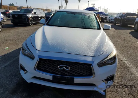 2018 Infiniti Q50 3.0T Luxe из США, поврежденный, VIN JN1EV7APXJM362717